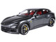Ferrari Purosangue Grigio Silverstone Gray Metallic with DISPLAY CASE Limited Edition to 100 pieces Worldwide 1/18 Model Car BBR P18219A
