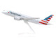 Boeing 787 8 Commercial Aircraft American Airlines N800AN Gray with Blue and Red Tail Snap Fit 1/200 Plastic Model Skymarks SKR827