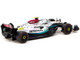 Mercedes AMG F1 W13 E Performance #44 Lewis Hamilton 2nd Place Formula One F1 Sao Paulo GP 2022 Global64 Series 1/64 Diecast Model Car Tarmac Works T64G-F044-LH1