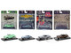Auto Drivers Set of 4 pieces in Blister Packs Release 107 Limited Edition to 8000 pieces Worldwide 1/64 Diecast Model Cars M2 Machines 11228-107