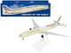 Boeing 777 300ER Commercial Aircraft with Landing Gear Etihad Airways A6 ETA Beige with Tail Graphics Snap Fit 1/200 Plastic Model  Skymarks SKR1067