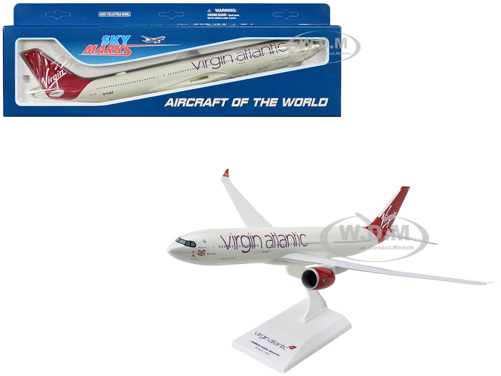 Airbus A330 900 Commercial Aircraft Virgin Atlantic G VJAZ Gray