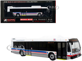 Nova Bus LFSd Transit Bus CTA Chicago 29 State to Navy Pier Limited Edition to 504 pieces Worldwide The Bus and Motorcoach Collection 1/87 (HO) Diecast Model Iconic Replicas 87-0499