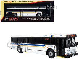 2006 Orion V Transit Bus Westchester NY Bee Line 6 Yonkers Limited Edition The Vintage Bus and Motorcoach Collection 1/87 (HO) Diecast Model Iconic Replicas 87-0515