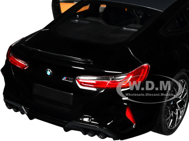 2020 BMW M8 COUPE BLACK METALLIC 1/18 DIECAST MODEL CAR BY