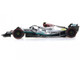 Mercedes AMG F1 W13 E Performance #44 Lewis Hamilton 2nd Place Formula One F1 Brazilian GP 2022 with Driver Limited Edition to 336 pieces Worldwide 1/18 Diecast Model Car Minichamps MN110222144