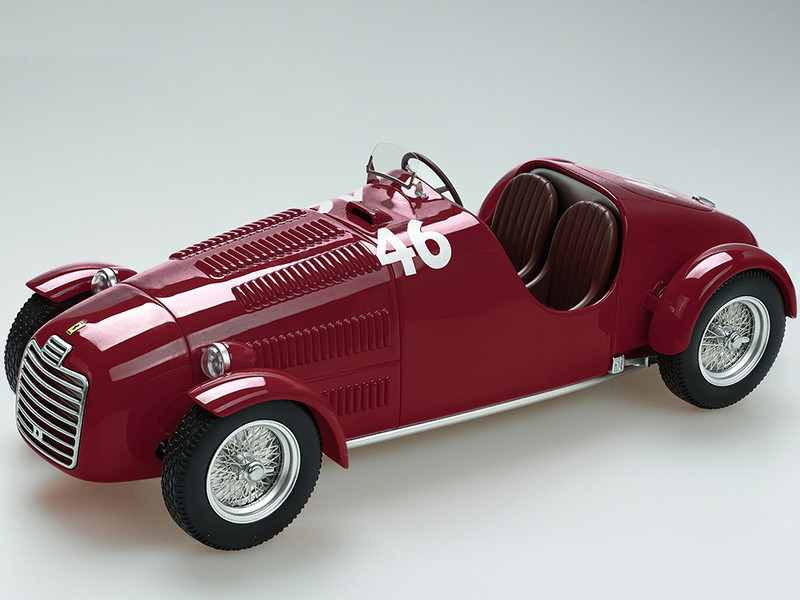 Ferrari 125C #46 Franco Cortese Circuito Vigevano 1947 Limited Edition to 70 pieces Worldwide Mythos Series 1/18 Model Car Tecnomodel TM18-297B
