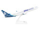 Boeing 737 900 Commercial Aircraft Alaska Airlines One World N487AS White with Blue Tail Snap Fit 1/130 Plastic Model Skymarks SKR1081