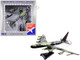 Boeing B 52 Stratofortress Bomber Aircraft Green Camouflage United States Air Force 1/300 Diecast Model Airplane Postage Stamp PS5391