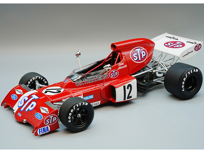 March 721X #12 Niki Lauda Formula One F1 Belgian GP 1972 Limited Edition to 125 pieces Worldwide Mythos Series 1/18 Model Car Tecnomodel TM18-288B