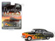 1949 Mercury Eight Black with Flames Flames Hobby Exclusive Series 1/64 Diecast Model Car Greenlight 30435