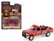 1990 Ford F 250 Pickup Truck with Fire Equipment Hose and Tank Red Carelessness Kills Tomorrow s Trees Too Prevent Forest Fires! Smokey Bear Series 3 1/64 Diecast Model Car Greenlight 38060E