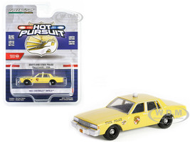 1983 Chevrolet Impala Yellow Maryland State Police Hot Pursuit Series 45 1/64 Diecast Model Car Greenlight 43030A