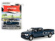 2023 Ram 2500 Bighorn Crew Cab 4x4 Pickup Truck Patriot Blue Metallic Showroom Floor Series 5 1/64 Diecast Model Car Greenlight 68050A