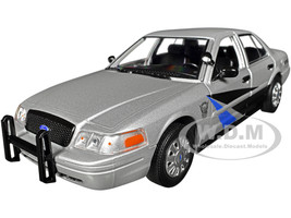 1998 Ford Crown Victoria Police Interceptor Silver Metallic Colorado State Patrol Hot Pursuit Series 9 1/24 Diecast Model Car Greenlight GL85593