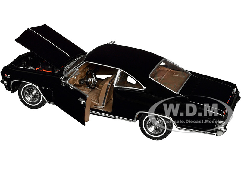 1965 Chevrolet Impala SS 396 Black with Brown Interior 