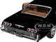 1965 Chevrolet Impala SS 396 Black with Brown Interior NEX Models 1/24 Diecast Model Car Welly 22417BKB