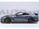 2022 Nissan GT R R35 Nismo Special Edition RHD Right Hand Drive Nismo Stealth Gray with Carbon Hood Top 1/18 Model Car Autoart AA77505