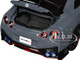 2022 Nissan GT R R35 Nismo Special Edition RHD Right Hand Drive Nismo Stealth Gray with Carbon Hood Top 1/18 Model Car Autoart AA77505