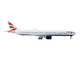 Boeing 777 300ER Commercial Aircraft British Airways G STBH White with Striped Tail 1/400 Diecast Model Airplane GeminiJets GJ2118