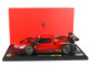 2022 Ferrari 296 GT3 Special Edition Rosso Magma Red and Black with DISPLAY CASE Limited Edition to 54 pieces Worldwide 1/18 Model Car BBR P18225ACFM