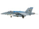McDonnell Douglas F A 18C Hornet Aircraft VMFA 112 Cowboys 2020 United States Marines Air Power Series 1/72 Diecast Model Hobby Master HA3581