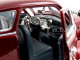 1948 Chevrolet Aerosedan Fleetline Dark Red Metallic 1/24 Diecast Model Car Motormax 73266