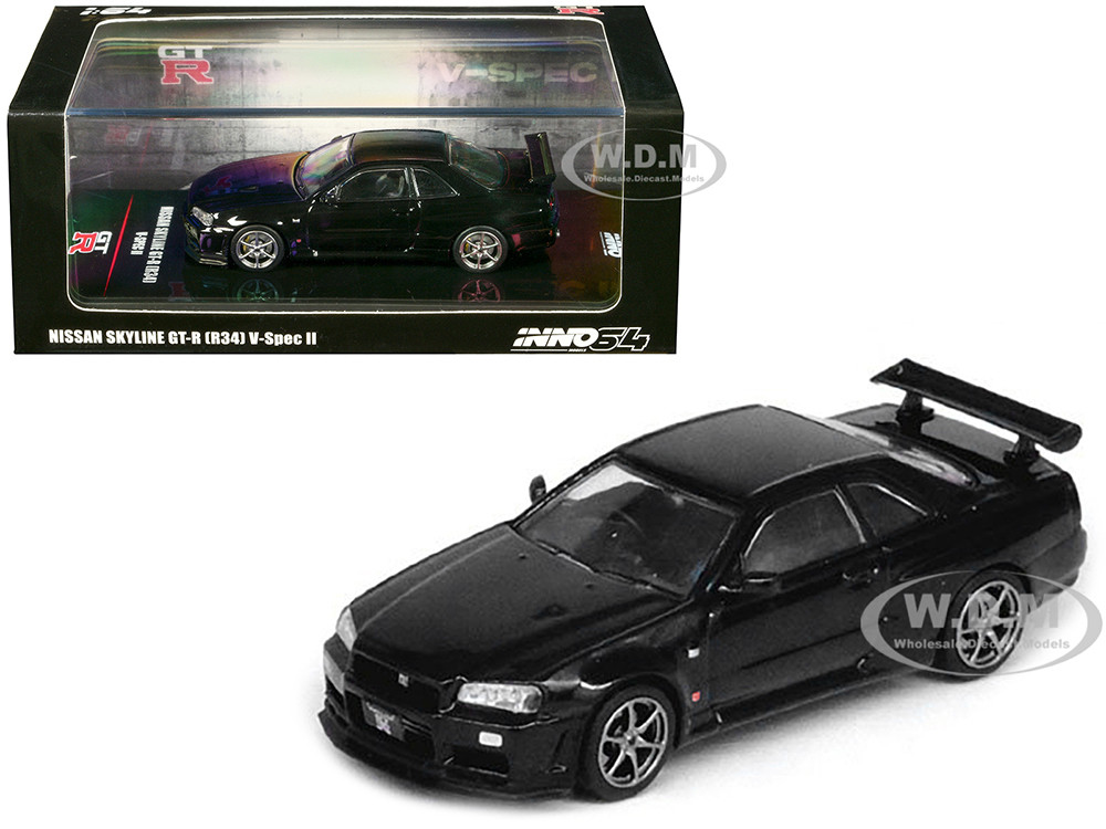INNO 64 R34 2台 （BLACKTUNERS専用） INNO64 1:64 Nissan GT-R R34 V-SPEC II Black | eBay