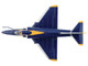 Douglas A 4F Skyhawk Aircraft Blue Angels 1979 Season #1 6 Decals United States Navy Air Power Series 1/72 Diecast Model Hobby Master HA1438B