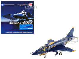 Douglas A 4F Skyhawk Aircraft Blue Angels 1979 Season #1 6 Decals United States Navy Air Power Series 1/72 Diecast Model Hobby Master HA1438B