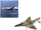 McDonnell Douglas F 4C Phantom II Fighter Bomber Aircraft 389th Tactical Fighter Squadron The Gunfighters 1967 United States Air Force Air Power Series 1/72 Diecast Model Hobby Master HA19054