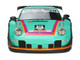 2022 RWB Bodykit Vaillant Light Green with Graphics 1/18 Model Car GT Spirit GT869
