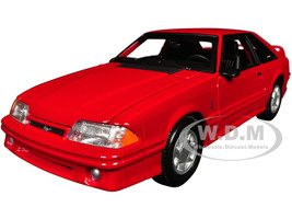 1993 Ford Mustang SVT Cobra Red Special Edition Series 1/24 Diecast Model Car Maisto 32906RD