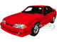 1993 Ford Mustang SVT Cobra Red Special Edition Series 1/24 Diecast Model Car Maisto 32906RD