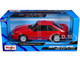 1993 Ford Mustang SVT Cobra Red Special Edition Series 1/24 Diecast Model Car Maisto 32906RD