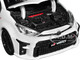2021 Toyota GR Yaris White with Carbon Top Special Edition Series 1/24 Diecast Model Car Maisto 32909WH