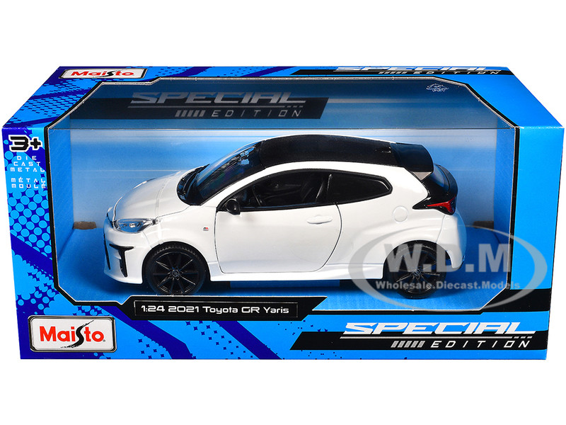 2021 Toyota GR Yaris White with Carbon Top 