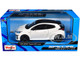2021 Toyota GR Yaris White with Carbon Top Special Edition Series 1/24 Diecast Model Car Maisto 32909WH