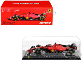 Ferrari SF 23 #16 Charles Leclerc Formula One F1 World Championship 2023 Formula Racing Series 1/24 Diecast Model Car Bburago 26808CL