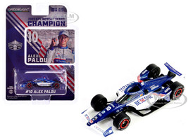 Dallara IndyCar #10 Alex Palou American Legion Chip Ganassi Racing Champion NTT IndyCar Series 2023 1/64 Diecast Model Car Greenlight 11587
