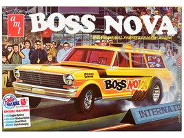 Skill 2 Model Kit Boss Nova Funny Car 1/25 Scale Model AMT AMT1441