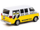 Dodge Van White and Yellow with Graphics Mooneyes Global64 Series 1/64 Diecast Model Tarmac Works T64G-TL032-ME