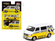 Dodge Van White and Yellow with Graphics Mooneyes Global64 Series 1/64 Diecast Model Tarmac Works T64G-TL032-ME
