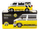 Dodge Van White and Yellow with Graphics Mooneyes Global64 Series 1/64 Diecast Model Tarmac Works T64G-TL032-ME