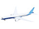 Boeing 777X Commercial Aircraft Corporate Livery White and Blue RT7476