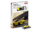 Nissan Fairlady Z RHD Right Hand Drive Ikazuchi Yellow with Black Top with Mini Book No 13 1/64 Diecast Model Car Kyosho K07117Y