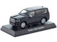Toyota Land Cruiser ZX RHD Right Hand Drive Black with Mini Book No 14 1/64 Diecast Model Car Kyosho K07118BK