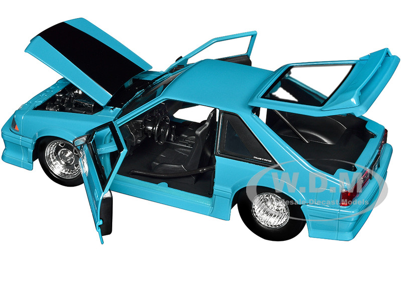 1989 FORD MUSTANG GT BLUE 