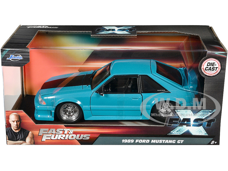 1989 FORD MUSTANG GT BLUE 
