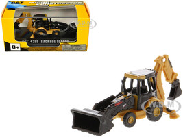 CAT Caterpillar 420E Backhoe Loader Yellow Micro Constructor Series Diecast Model Diecast Masters 85973DB